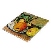 Cezanne - Stilleven met appels en peren, Tegeltje (Zijkant)