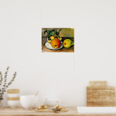 Cezanne - Stilleven met appels Poster (Keuken)