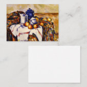 Cezanne - Stilleven met blauwe pot Notitiekaartje (Voorkant / Achterkant)