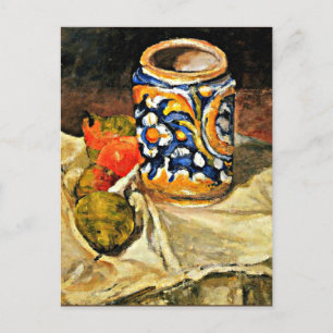 Cezanne - Stilleven met Italiaans aardewerk Briefkaart