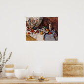 Cézanne - Stilleven Poster (Keuken)