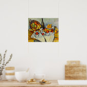 Cezanne The Basket of Apples Poster (Keuken)