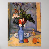 Cezanne - The Blue Vase Poster (Voorkant)