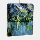 Cezanne - The Lac d'Annecy Keramisch Ornament (Rechts)