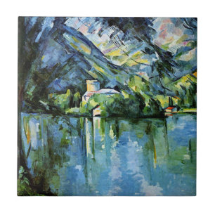 Cezanne - The Lac d'Annecy Tegeltje