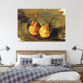 Cezanne - Two Pears Canvas Afdruk (Insitu (Slaapkamer))