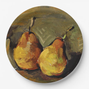 Cezanne - Two Pears Papieren Bordje