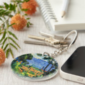 Cezanne - Uitzicht van de Estaque Sleutelhanger (Voorkant Rechts)