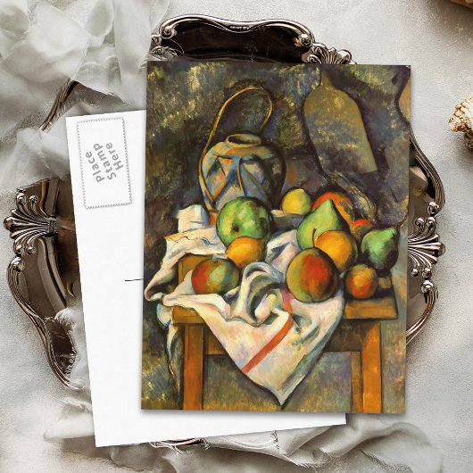 Cezanne Vase Paille  Art Briefkaart