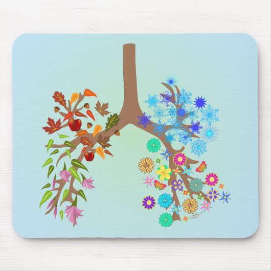 CF ~ Alle seizoenen Muismat (Voorkant)