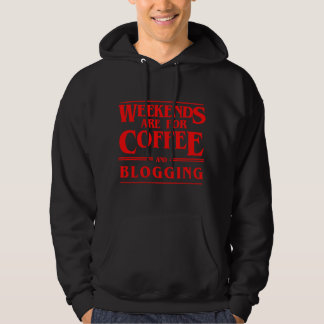 CF Coffee Weekends zijn voor koffie en bloggen Wee Hoodie