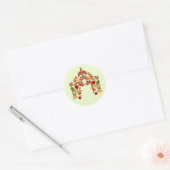 CF HERFST RONDE STICKER (Envelop)