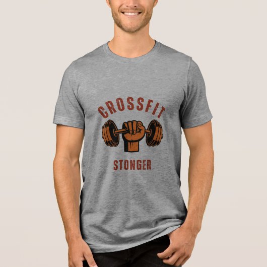 CF Strong: Forged in the Box Tri-Blend Shirt (Voorkant)