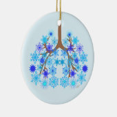 CF Winter Keramisch Ornament (Rechts)