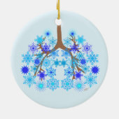 CF Winter Keramisch Ornament (Achterkant)