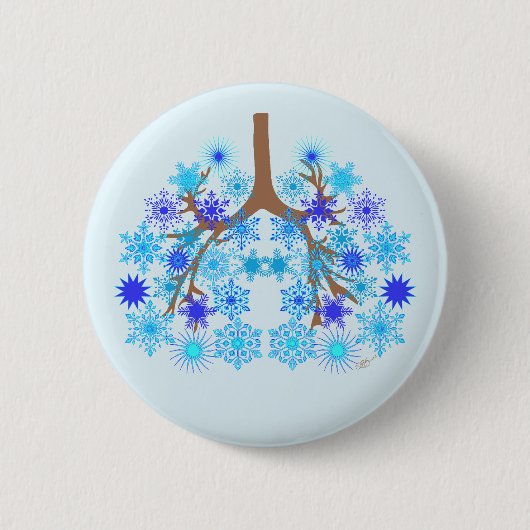 CF Winter Ronde Button 5,7 Cm (Voorkant)