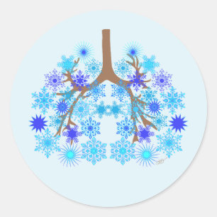 CF Winter Ronde Sticker