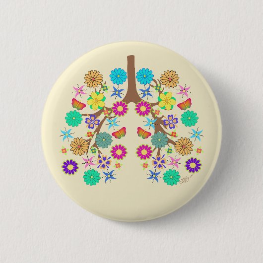 CF Zomer Ronde Button 5,7 Cm (Voorkant)