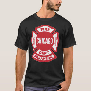 CFD Chicago Fire Department Paramedic T-shirt