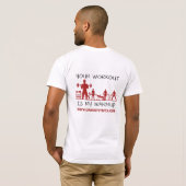 CFNXT Warmup - wit T-shirt (Achterkant volledig)