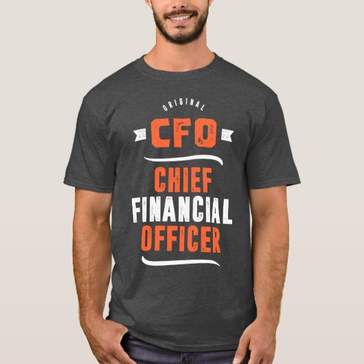CFO - financieel directeur T-shirt (Voorkant)