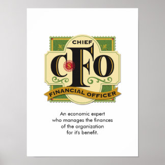 "CFO"-Poster Poster