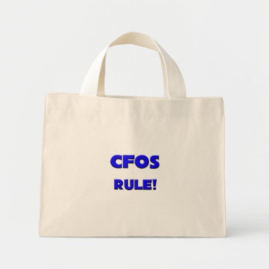 Cfos Rule! Mini Tote Bag (Voorkant)