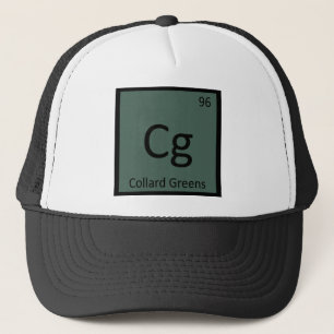 Cg - Boerenkool Groente Chemie Symbool Trucker Pet
