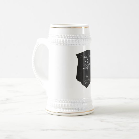 CG stein Bierpul (Voorkant links)