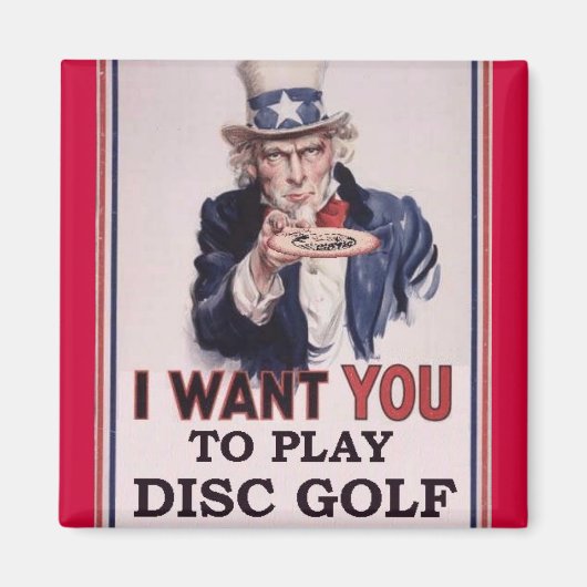 CG Uncle Sam Magnet Magneet (Voorkant)