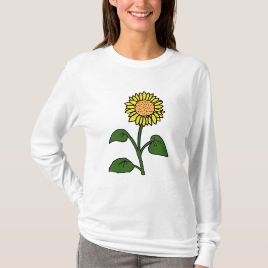CG- ZonnebloemShirt T-shirt (Voorkant)