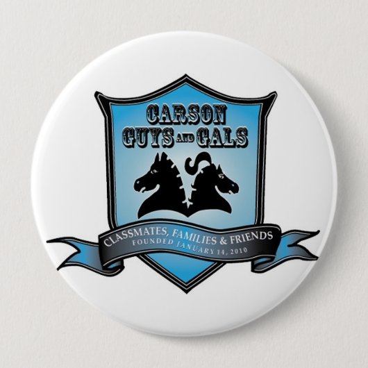 CGAG 4-inch BUTTON blu/wht (Voorkant)