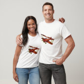 CGI Red Bi-plane T-shirt (Unisex)