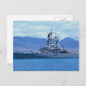 CGN 41 "USS Arkansas", cruiser met nucleaire aandr Briefkaart (Voorkant / Achterkant)