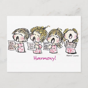 CH-003 Kerstmis Carol Feestdagenkaart