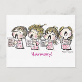 CH-003 Kerstmis Carol Feestdagenkaart (Voorkant)