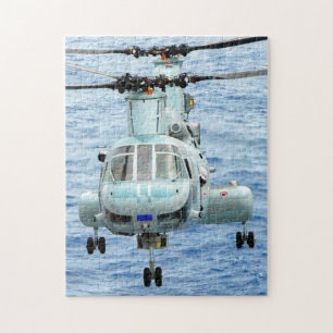 CH-46E ZEE KNIGHT (11x14 INCH) Legpuzzel