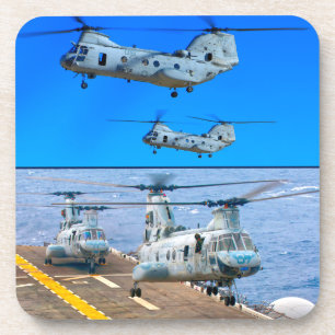CH-46E ZEE KNIGHT BIER ONDERZETTER