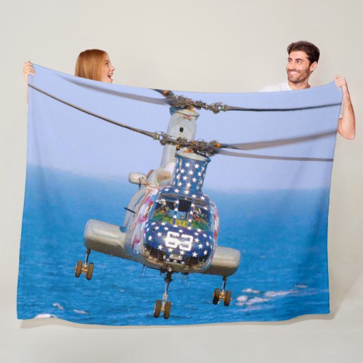 CH-46E ZEE KNIGHT FLEECE DEKEN (In situ)