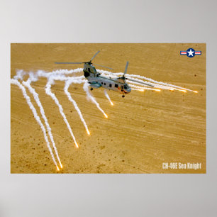 CH-46E ZEE KNIGHT POSTER