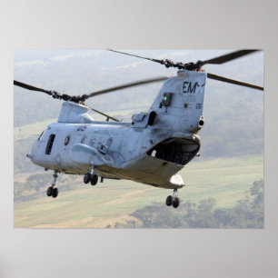 CH-46E Zee Knight Poster