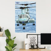 CH-46E ZEE KNIGHT POSTER (Thuiskantoor)