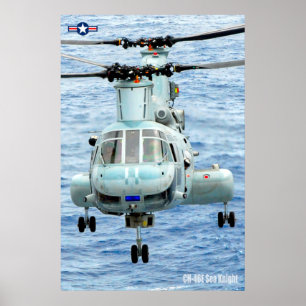 CH-46E ZEE KNIGHT POSTER