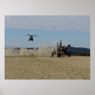 CH-47 Chinook Helikopter Poster