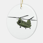 CH-47 Chinook Keramisch Ornament (Links)