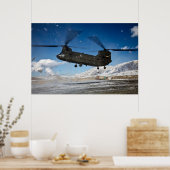 CH-47 Chinook Poster (Keuken)