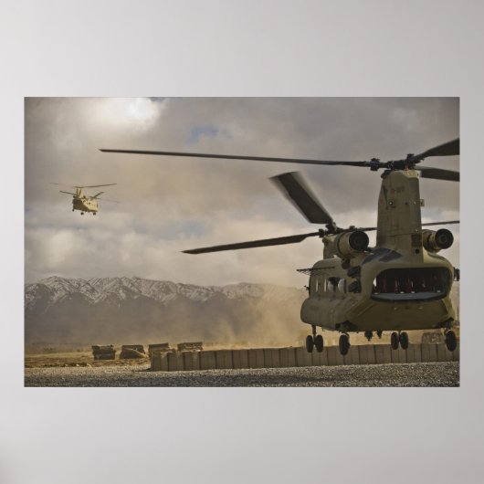 CH-47 Chinook Poster (Voorkant)