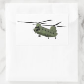CH-47 Chinook Rechthoekige Sticker (Tas)