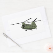 CH-47 Chinook Rechthoekige Sticker (Envelop)