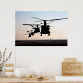 CH-47 Chinooks Poster (Keuken)